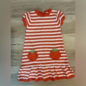 Gymboree pumpkin sweater dress size 4t